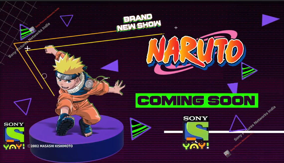 Sony YAY! to air Naruto with regional dubs in India - Otaku Nadu Sony YAY! to air Naruto with regional dubs in India - Otaku Nadu